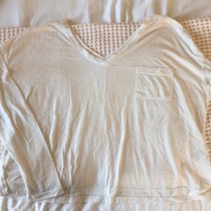 White Long Sleeve Top!!